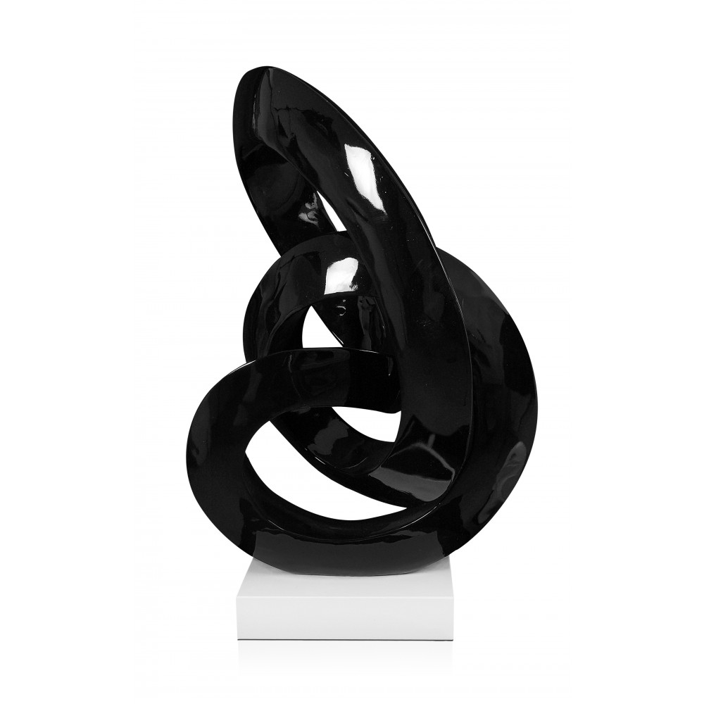 scultura_in_resina_flusso_continuo_base_in_marmo_bianco_effetto_metallo_nero-9 (1)